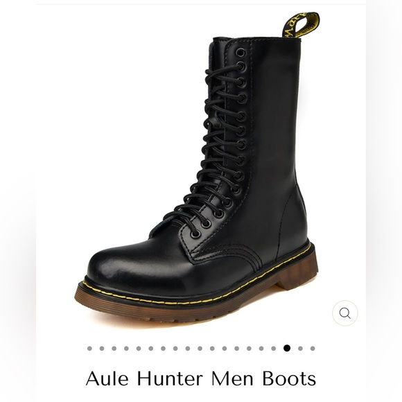 AULEMEN Men’s Black Aule Hunter Boots - Picture 4 of 6